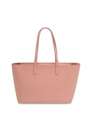 MANSUR GAVRIEL SMALL LEATHER ZIP TOTE,WS21H011KF
