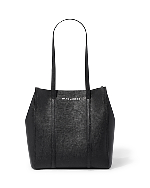 MARC JACOBS E-THE SHOPPER LARGE LEATHER TOTE,H010L01PF21