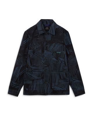 PS Paul Smith - Distorted Stripe Print Chore Jacket