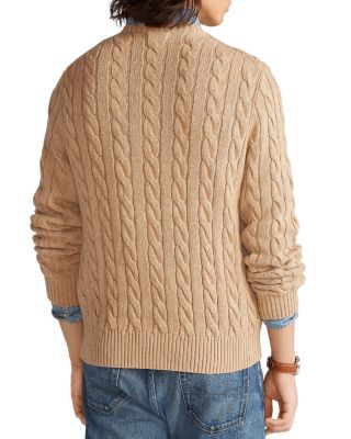Cable Knit Cotton Sweater