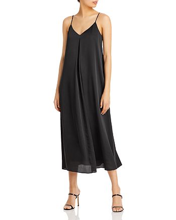 KARL LAGERFELD PARIS Sleeveless Midi Dress | Bloomingdale's