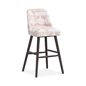 Sparrow & Wren Anita Bar Stool In Reverse Dye Blush