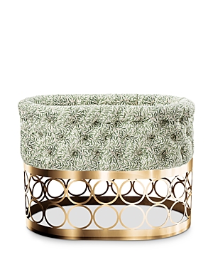 Aristot Tufted Willow Boughs Bassinet & Rondo Circle Gold Base Aristot Tufted Willow Boughs Bassinet & Rondo Circle Gold Base