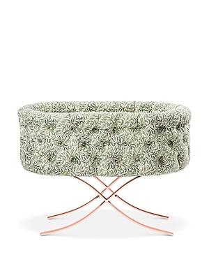Aristot Tufted Willow Boughs Bassinet & Curule Baroelona Rose Gold Base Aristot Tufted Willow Boughs Bassinet & Curule Baroelona Rose Gold Base