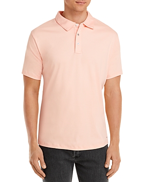 Michael Kors Sleek Mk Logo Polo In Dusty Coral ModeSens