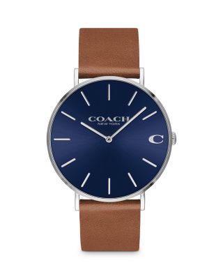 COACH Charles Watch, 41mm | Bloomingdale's