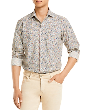 Sid Mashburn Liberty Floral Slim Fit Button Down Shirt