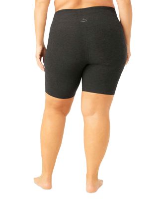 High Waisted Spacedye Biker Shorts