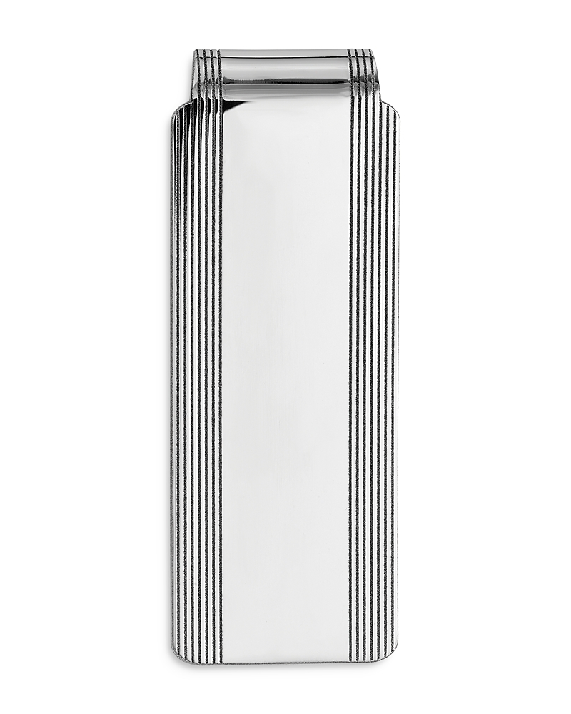 Bloomingdale's Men's Grooved Money Clip In 14k White Gold - Exclusive In White