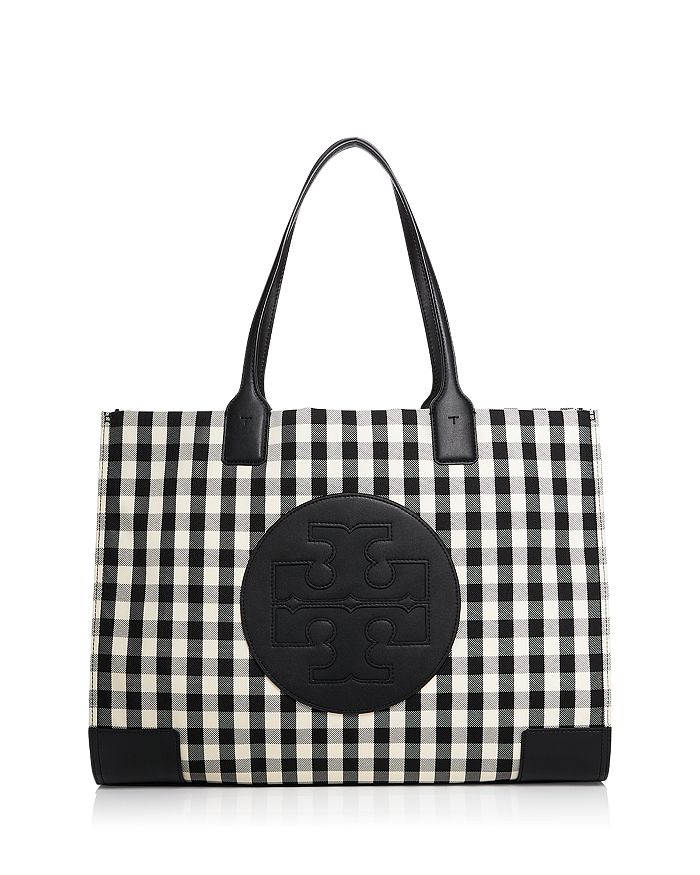 Tory Burch, Bags, Firm Price Tory Burch Black Ella Tote In Good Condition