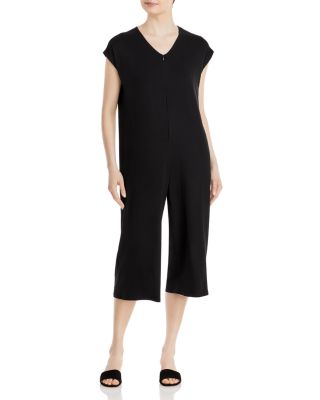 eileen fisher cropped jumpsuit