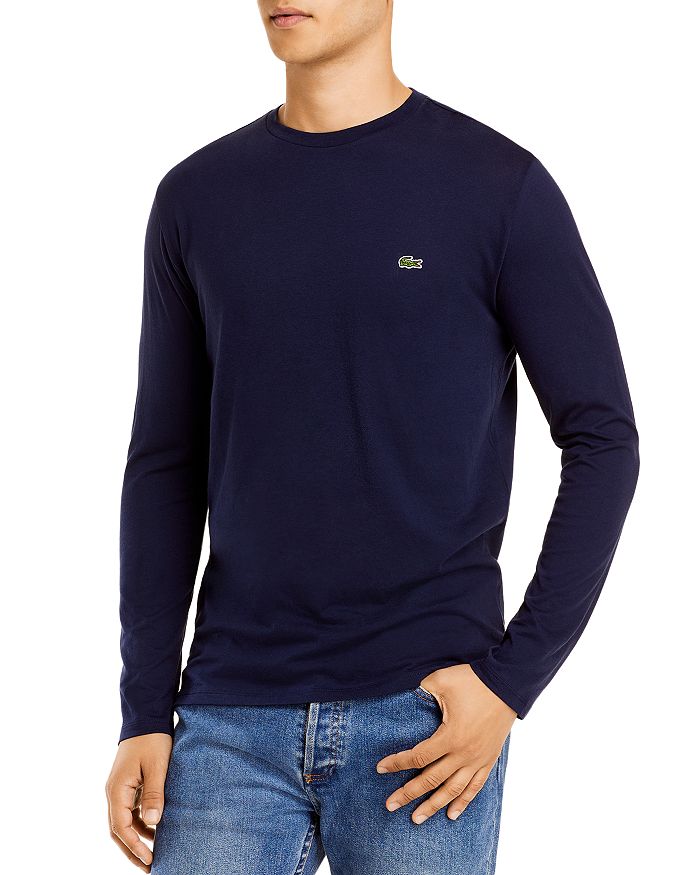 forsigtigt Cruelty fryser Lacoste Long-Sleeve Pima Cotton Tee | Bloomingdale's