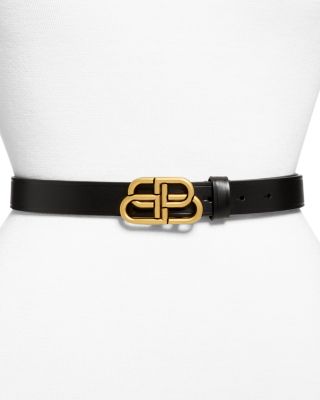 Balenciaga BB Thin Belt | Bloomingdale's
