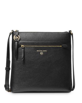 michael kors large flat crossbody