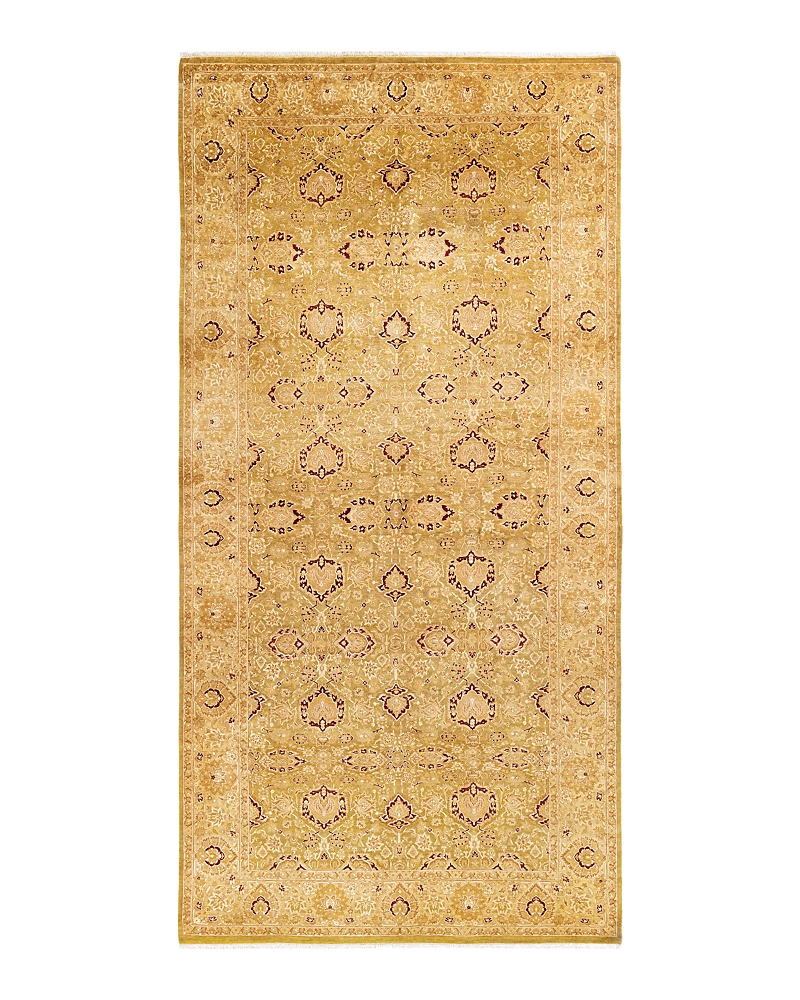 Bloomingdale's Mogul M1427 Runner Area Rug, 6'3 X 13'1 In Lime