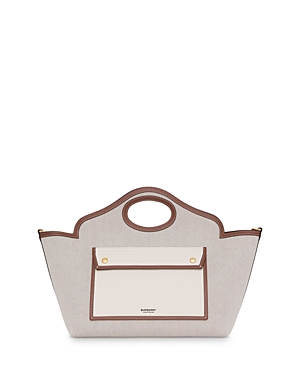BURBERRY POCKET COMPACT TOTE,8041803