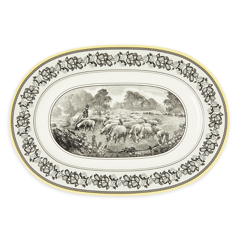 Villeroy & Boch Audun Ferme 13.25 Oval Platter In Ferme