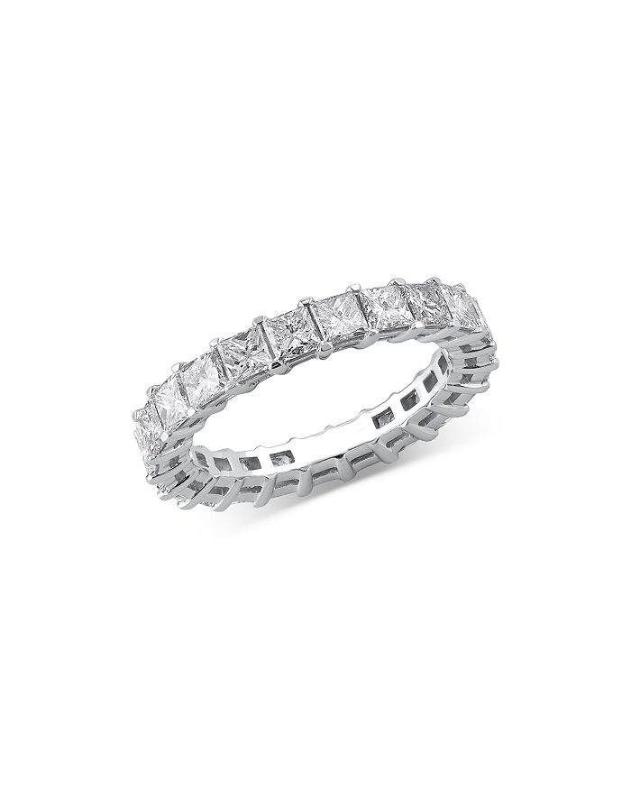 Bloomingdale's - Luxe Diamond Eternity Band in 14K White Gold, 3.50 ct. t.w. - 100% Exclusive