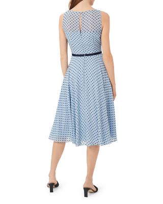 HOBBS LONDON Della Polka Dot Midi Dress | Bloomingdale's Women