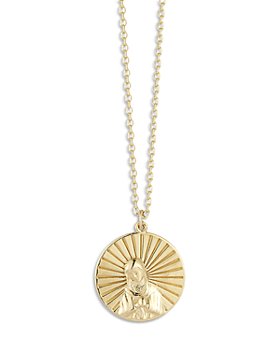 Bloomingdale's - Religious Medallion Necklace in 14K Yellow Gold, 18" - 100% Exclusive