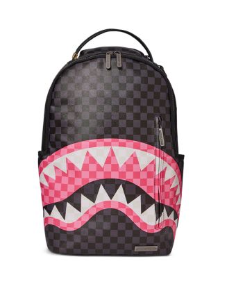 pink bape backpack