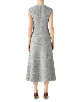 St. John Boucle Tweed Fit and Flare Dress | Bloomingdale's Women
