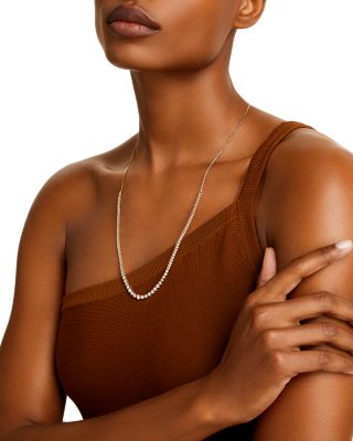 Diamond Graduated Bolo Necklace in 14K Yellow Gold, 2.50 tcw&nbsp; 