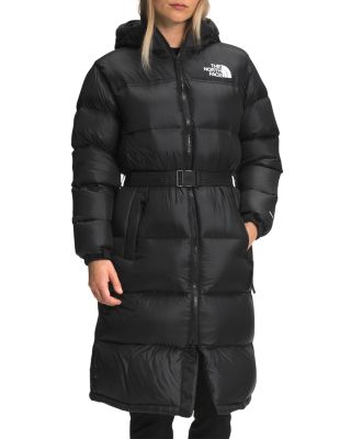 womens long puffer jacket north face