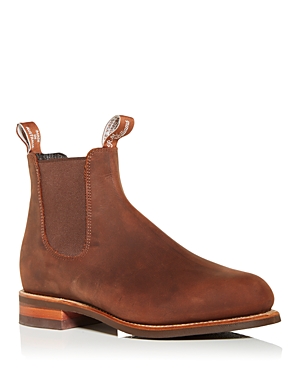 R.m.williams Men's Comfort Turnout Chelsea Boots In Bark Leather