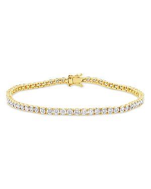 Moon & Meadow 14K Yellow Gold Stella Diamond Tennis Bracelet
