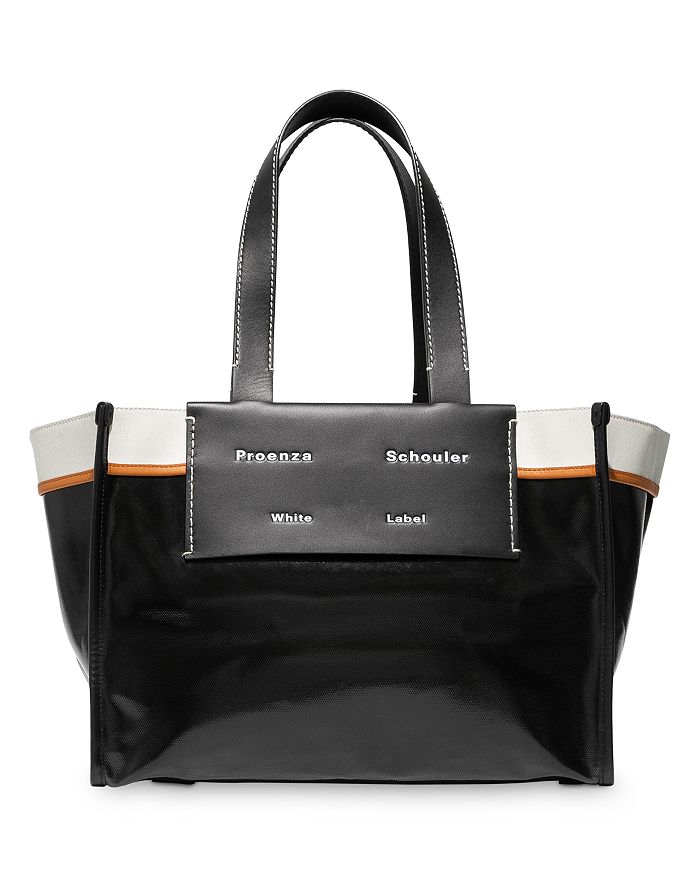 Proenza Schouler White Label Morris Large Coated Canvas Tote ...