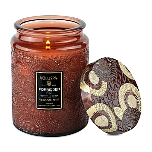 Voluspa Forbidden Fig Large Jar Candle 18 oz.