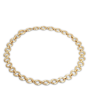 Marco Bicego 18K Yellow Gold Jaipur Flat Link Statement Necklace, 18