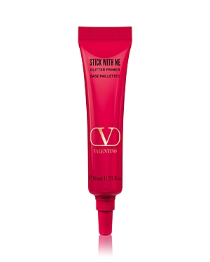 Valentino Stick With Me Glitter Primer 0.3 Oz. In Red
