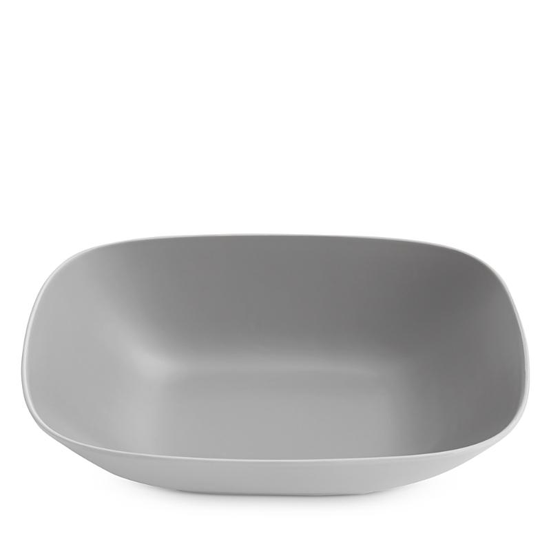 Nambe Pop Soft Square Serving Bowl In Slate