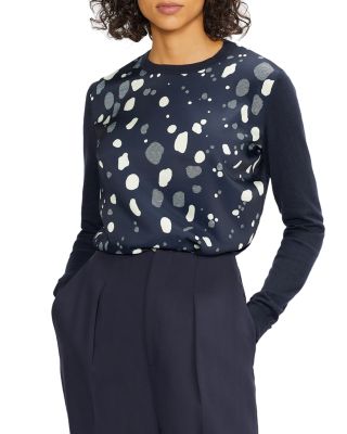 Ted Baker - Woven Front Sweater