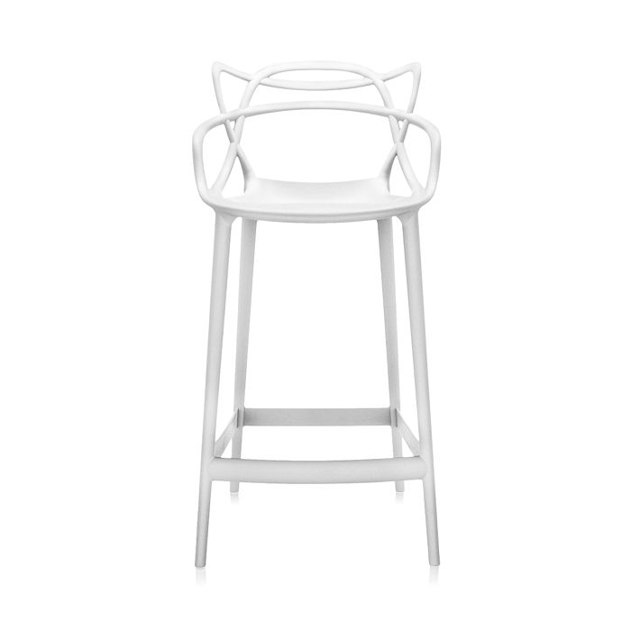 Kartell Masters Counter Stool In White