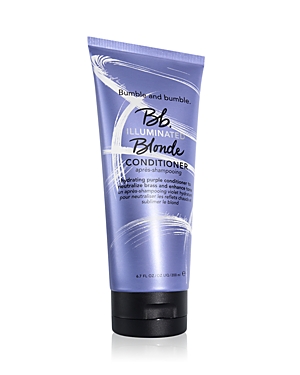 Shop Bumble And Bumble Bb.illuminated Blonde Purple Conditioner 6.7 Oz.