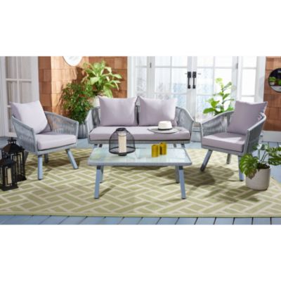 Belmi 4-Piece Outdoor Rope Living Set