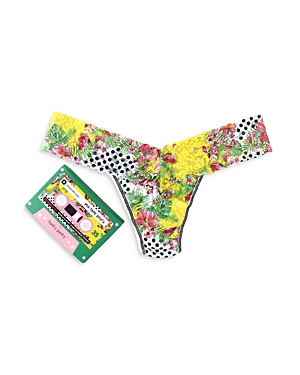 Hanky Panky Occasions Low-rise Lace Thong In Teens Floral