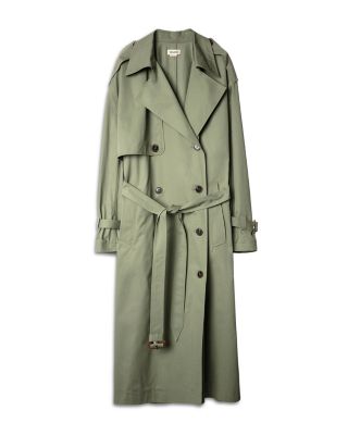 【LURAKU】Collar Switch Long Trench Coat IRO SPRING SUMMER 25 COLLECTION | LONG TRENCH COAT