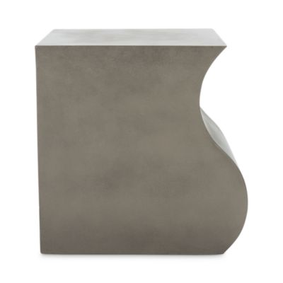 Mazza Outdoor Concrete Accent Table