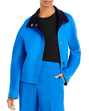 Lafayette 148 New York Simone Reversible Wool & Cashmere Jacket