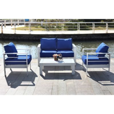 Nason 4 Piece Outdoor Living Set