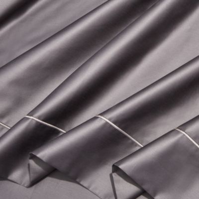 500TC Sateen Wrinkle-Resistant Full Flat Sheet - Exclusive