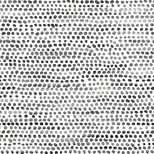 Tempaper Moire Dots Self-adhesive, Removable Wallpaper, Single Roll In Black/white