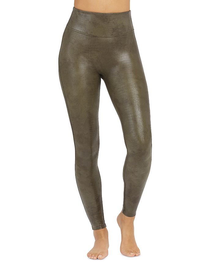 Spanx faux leather green - Gem