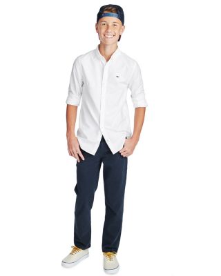 Boys' Cotton Oxford Whale Shirt - Little Kid, Big Kid