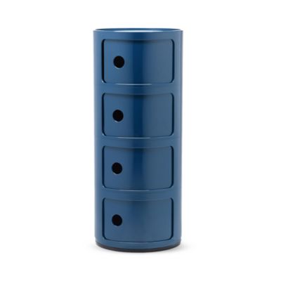 Componibili Colors 4 Tier Storage Tower in Purple