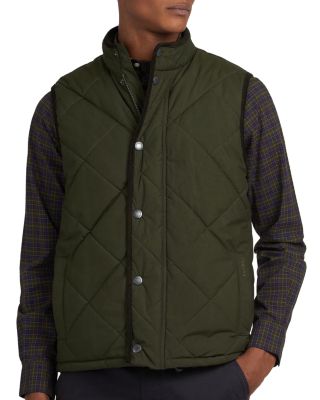 bloomingdales barbour vest